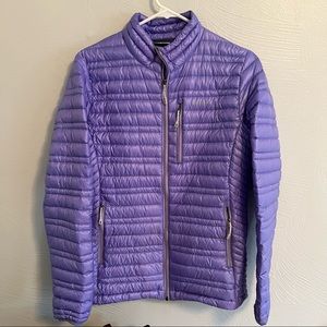 Patagonia nano puff puffer jacket - light weight in lavender